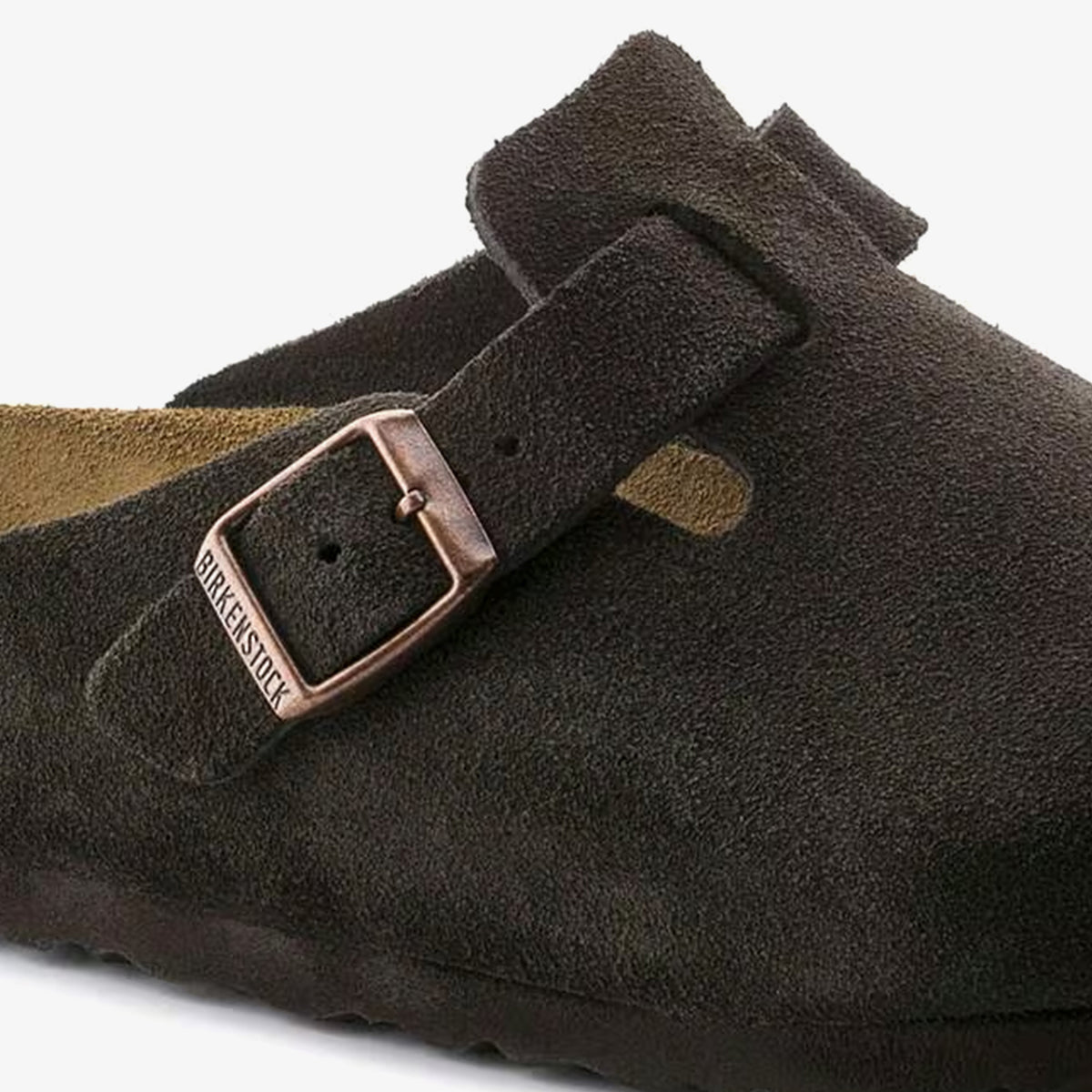 Birkenstock boston Soft Footbed Unisex Yeşil Terlik