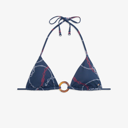 Tommy Hilfiger Elevated Kadın Lacivert Bikini Üstü