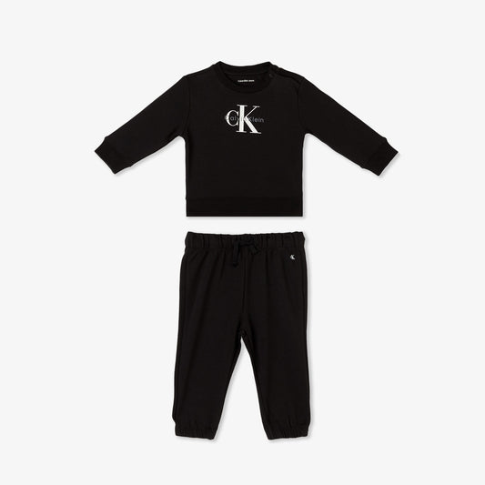 Calvin Klein Monogram Starter Siyah Bebek Takımı