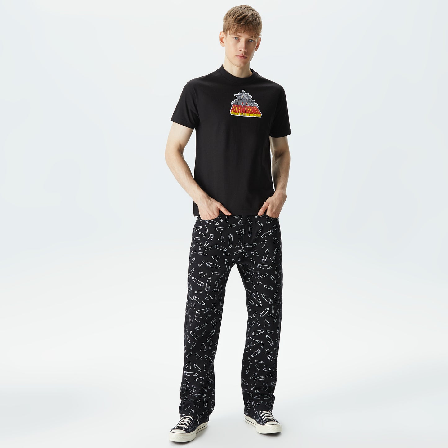 The Hundreds Mecha Bomb Erkek Siyah T-shirt