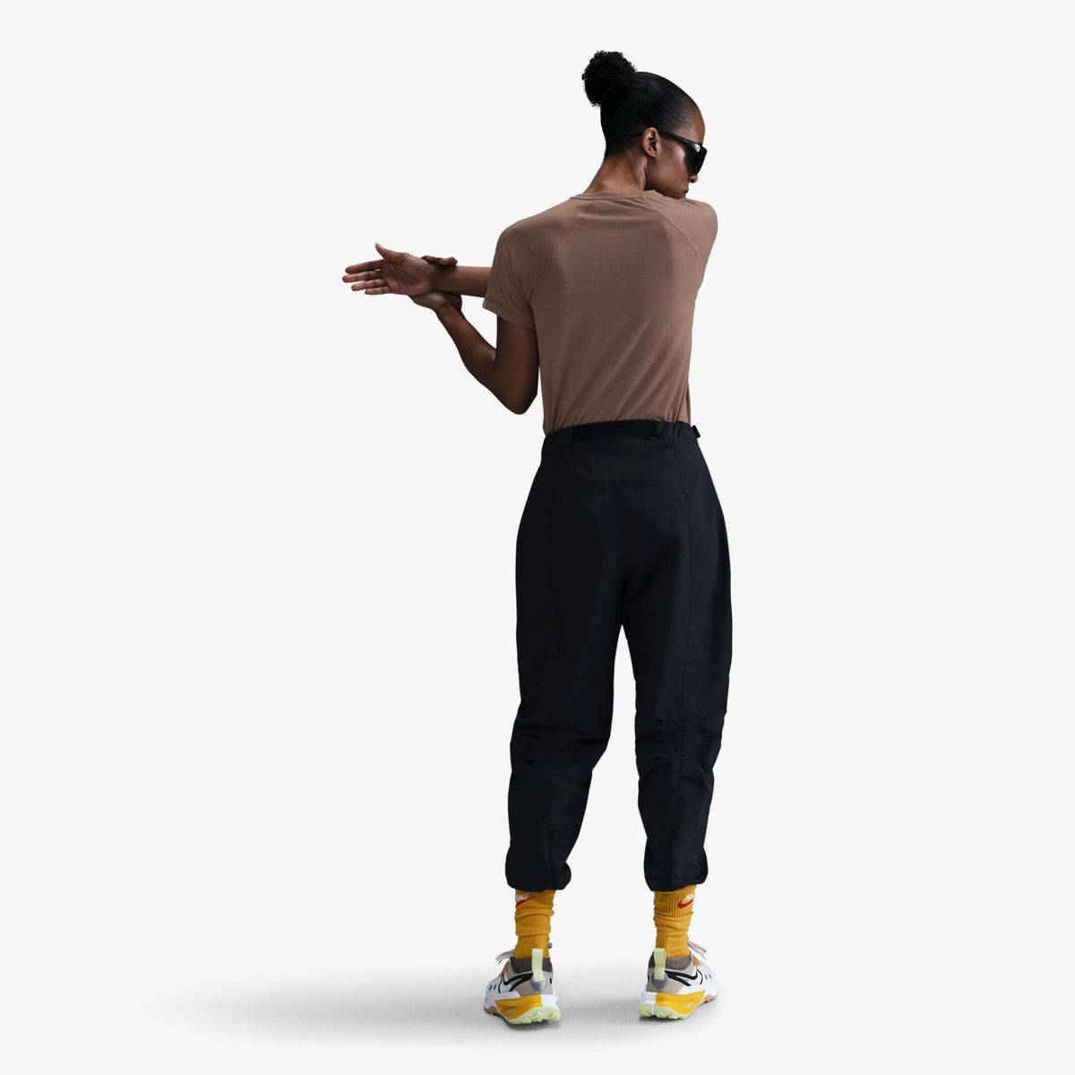 Nike Trail Kadın Kahverengi Koşu T-shirt