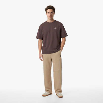 Converse Regular Fit Erkek Kahverengi T-shirt