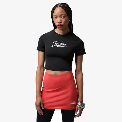Jordan Brooklyn Kadın Siyah Crop
