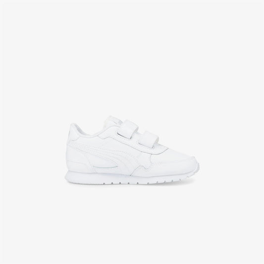 Puma St Runner V3 Leather Çocuk Beyaz Spor Ayakkabı