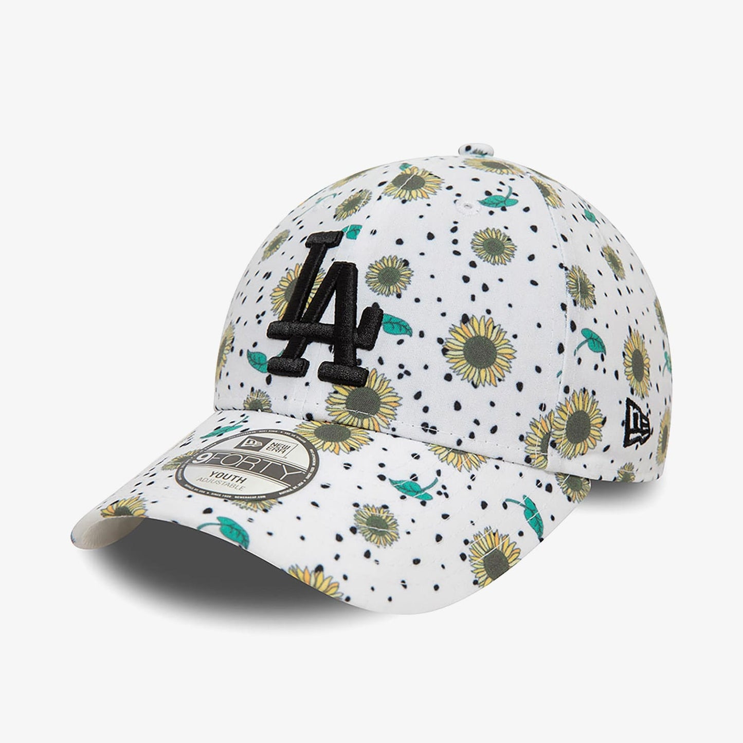 New Era Floral 9forty Beyaz Çocuk Şapka
