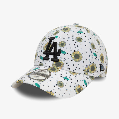 New Era Floral 9forty Beyaz Çocuk Şapka