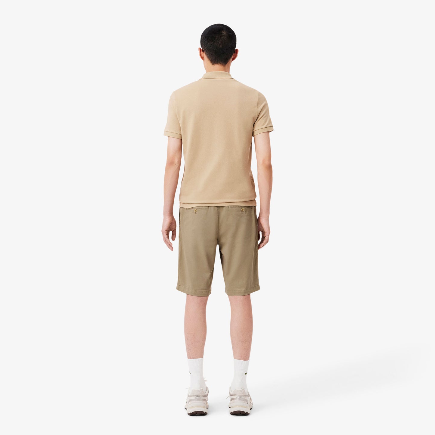Lacoste Erkek Slim Fit Bej Bermuda Şort