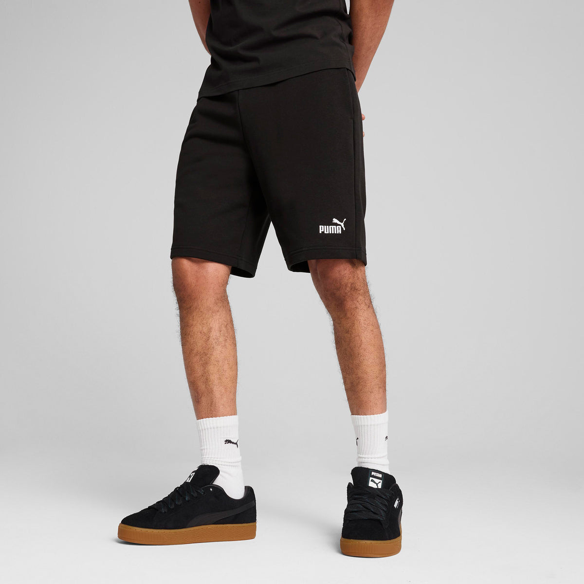 Puma Ess No. 1 Logo Erkek Siyah Şort