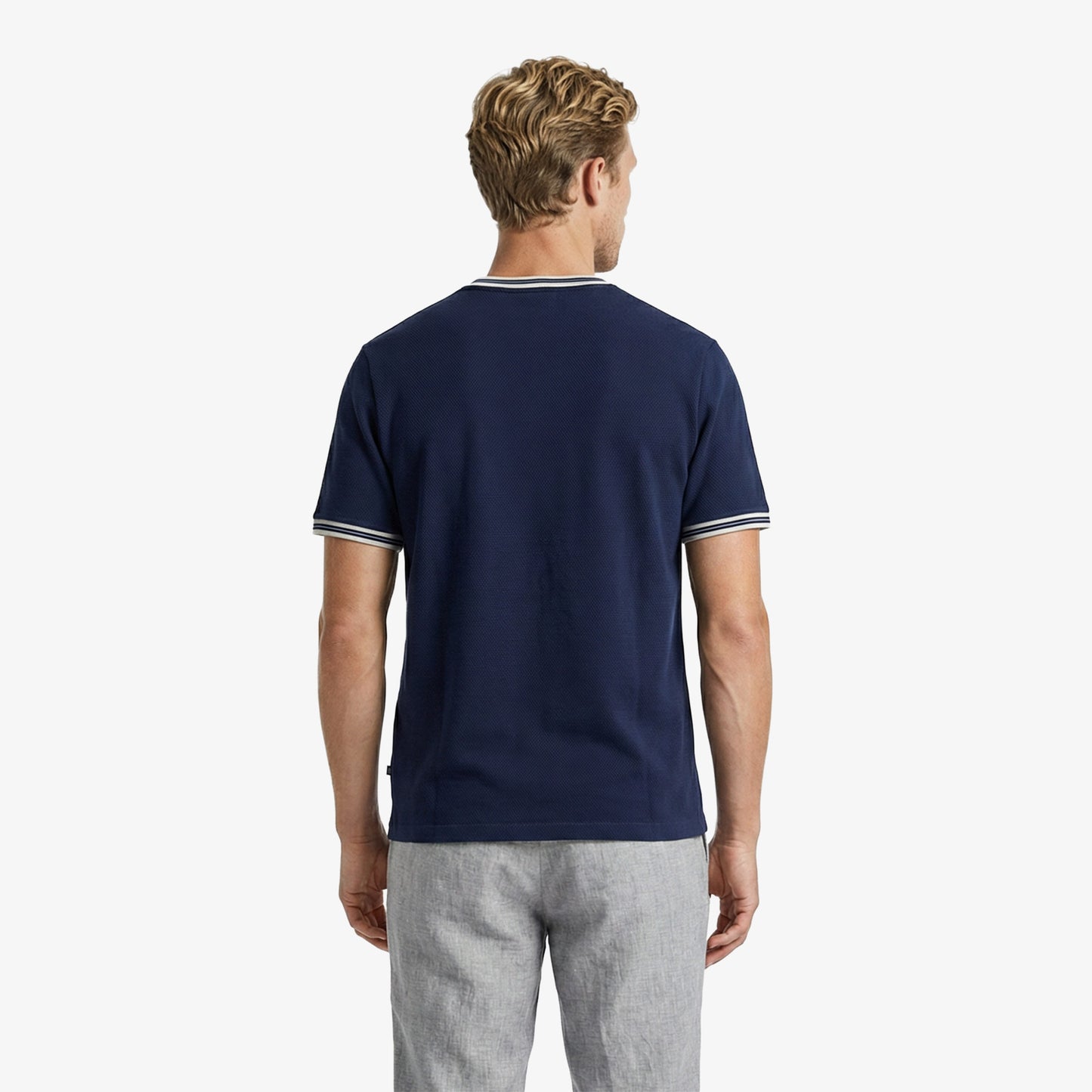 Nautica Erkek Lacivert Regular Fit T-shirt