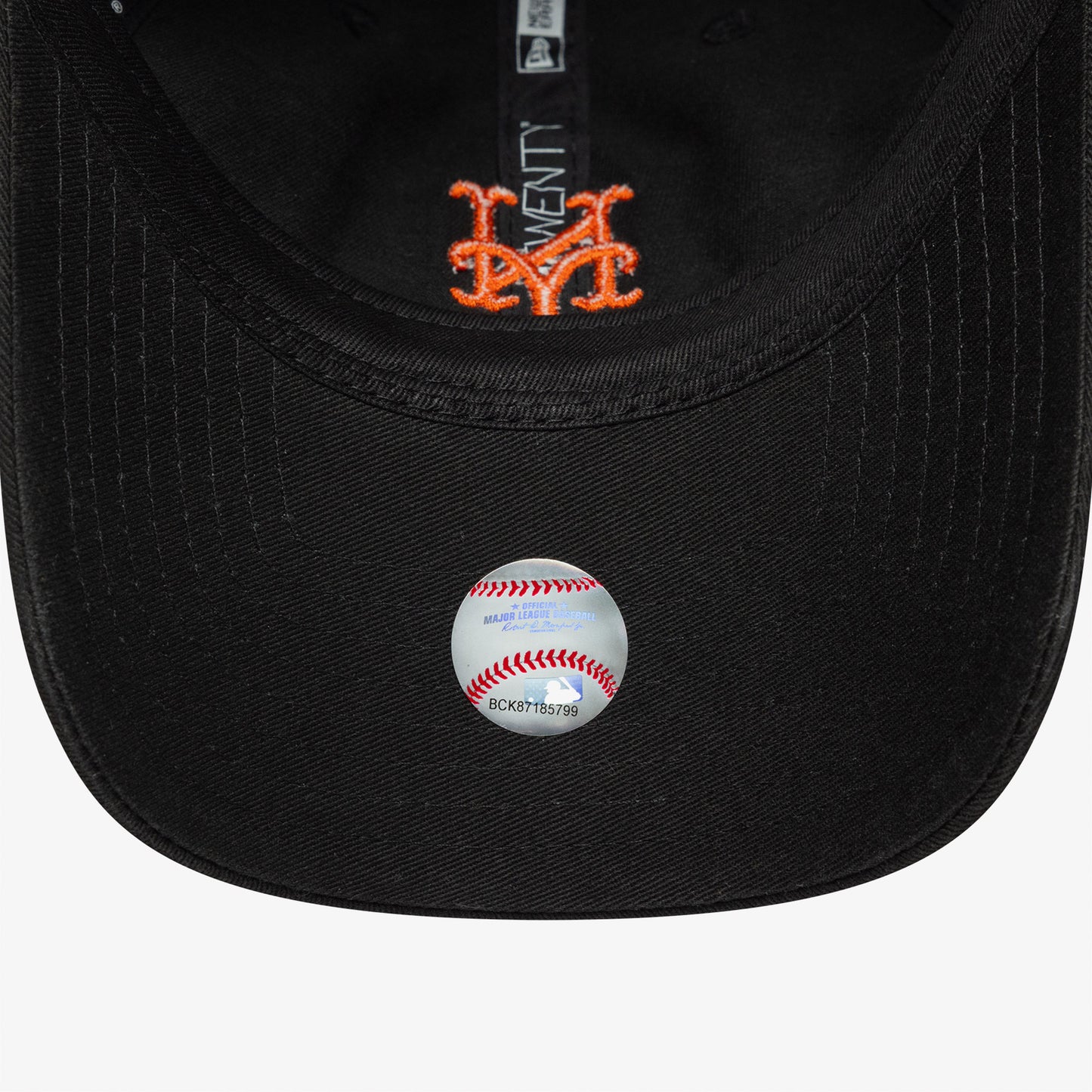 New Era Washed Script 9twenty Unisex Siyah Şapka