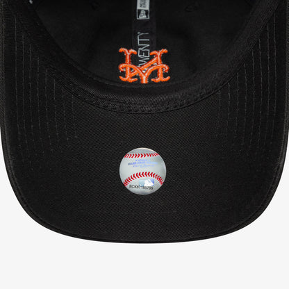 New Era Washed Script 9twenty Unisex Siyah Şapka