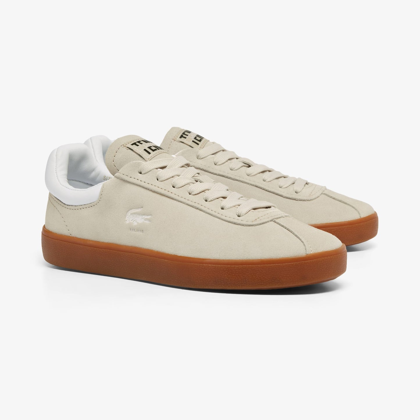Lacoste Baseshot Kadın Krem Sneaker