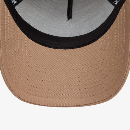 New Era Gorra License Plate 9forty Unisex Kahverengi Şapka