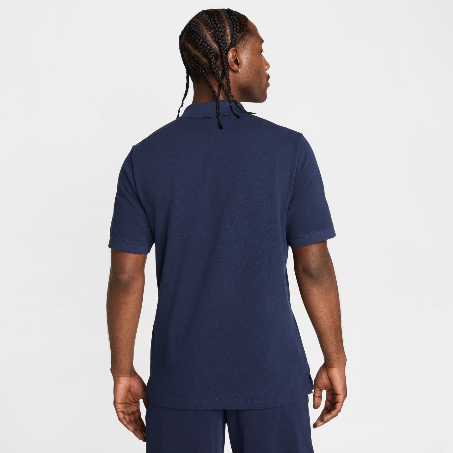 Nike Club Ss Polo Pique Erkek Mavi T-shirt
