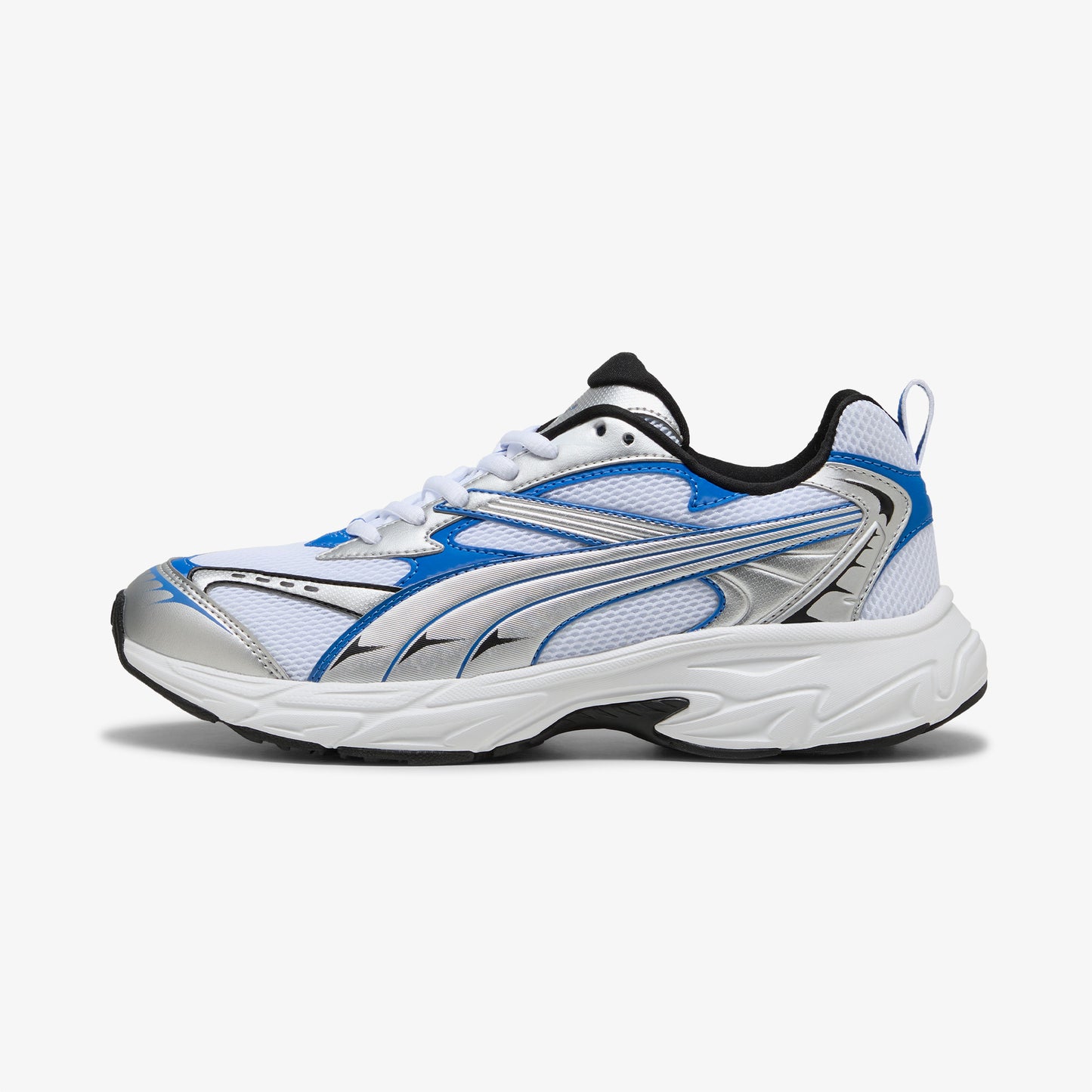 Puma Morphic Unisex Mavi Detaylı Beyaz Spor Ayakkabı