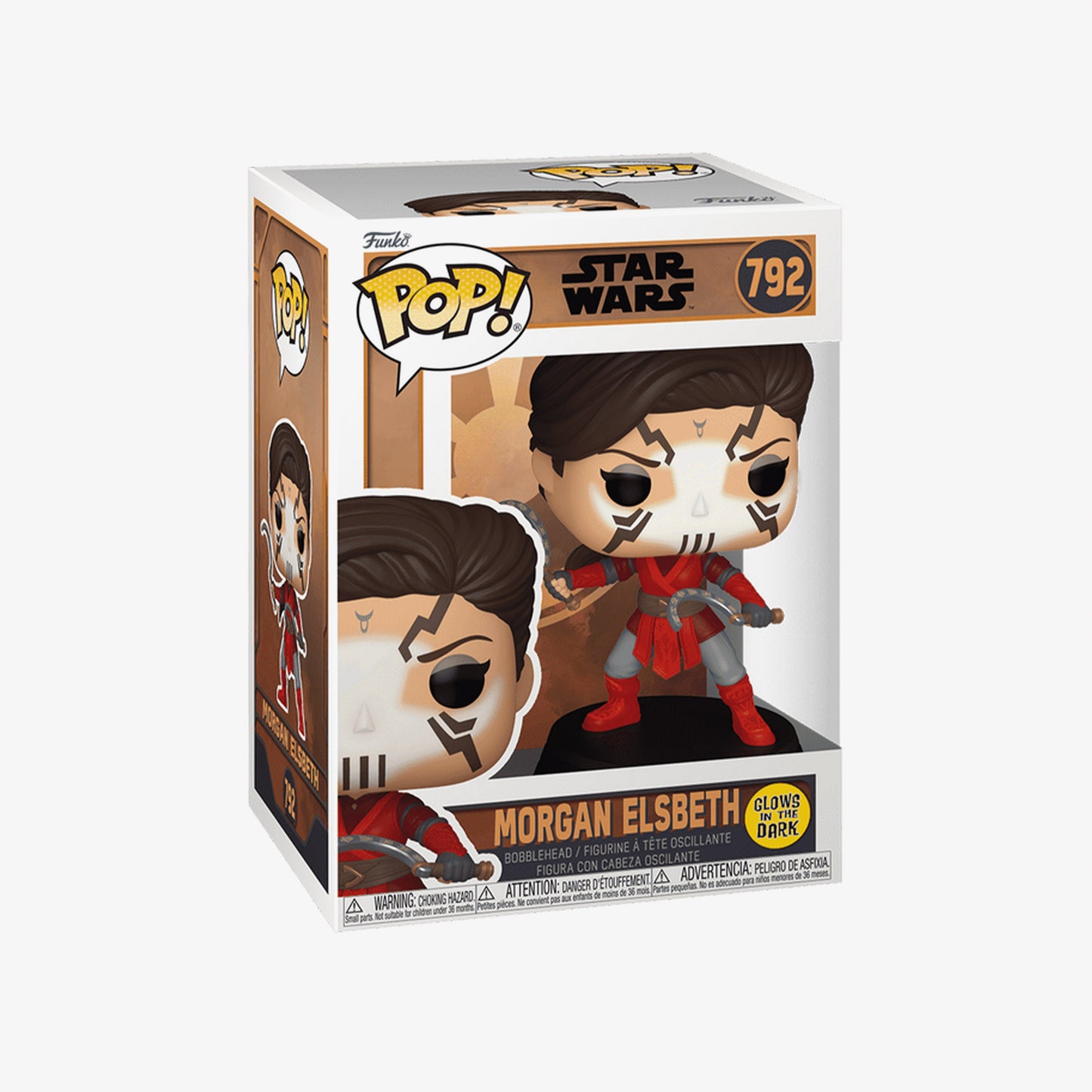 Funko Pop Star Wars: Morgan Elsbeth(glow In The Dark ) Figür