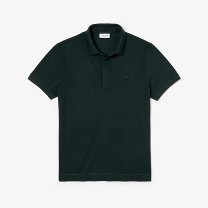 Lacoste Paris erkek Regular Fit Koyu Yeşil Polo