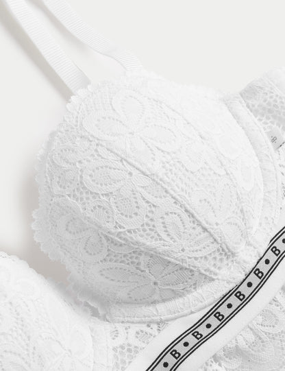 Dantelli Bralet Ve 2'li Külot Seti