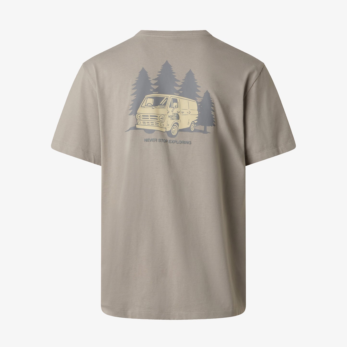 The North Face Van Life Relaxed Erkek Gri T-shirt