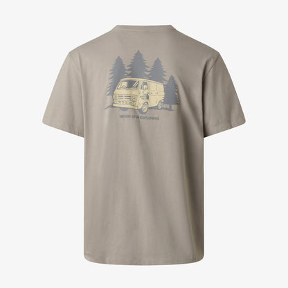 The North Face Van Life Relaxed Erkek Gri T-shirt
