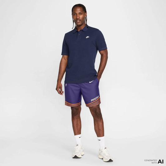 Nike Phoenix Suns Icon Edition Erkek Mor Şort