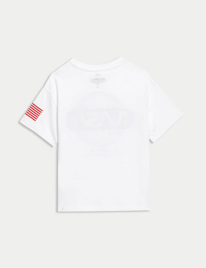 Saf Pamuklu Nasa™ T-shirt (2-8 Yaş)