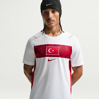 Nike Türkiye 2026 Erkek Beyaz Deplasman Stadyum Forması