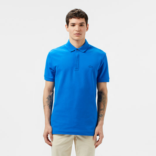 Lacoste Paris erkek Regular Fit Mavi Polo