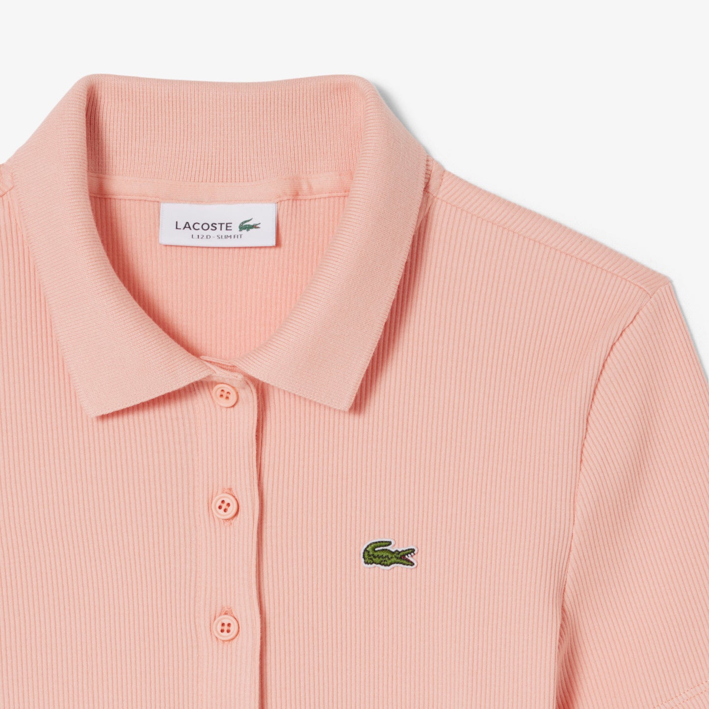 Lacoste Kadın Slim Fit Pembe Polo