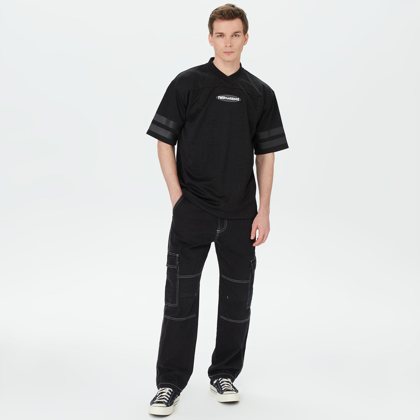 The Hundreds Morelet Ss Erkek Siyah T-shirt