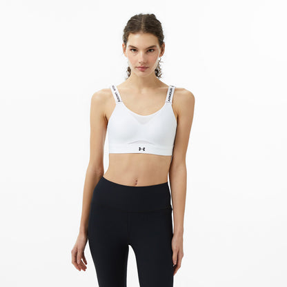 Under Armour Infinity High 2.0 Kadın Beyaz Antrenman Bra