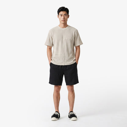 United4 Regular Fit Erkek Krem T-shirt
