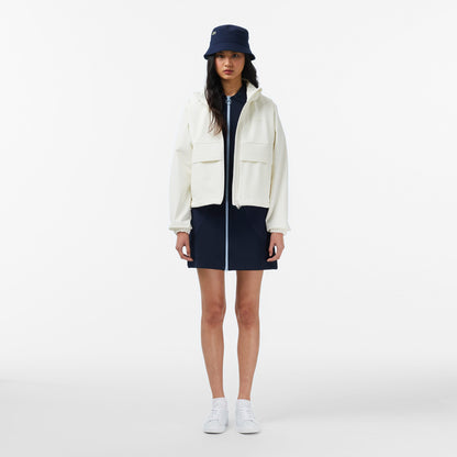 Lacoste Regular Fit Kadın Beyaz Ceket