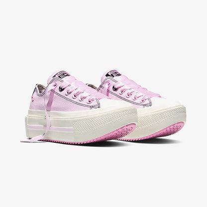 Converse Chuck Taylor All Star Lift Double Stack Unisex Pembe Sneaker