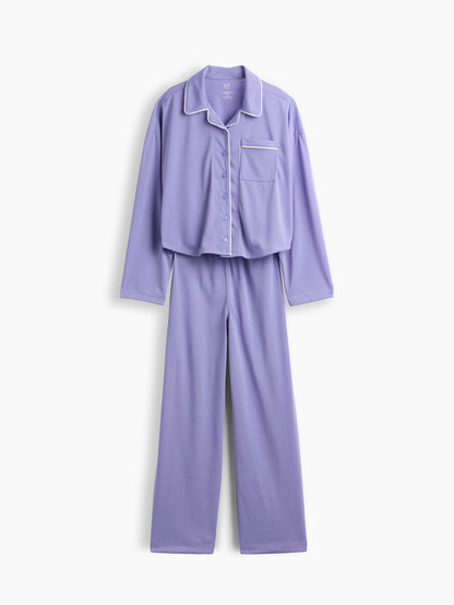 Lila Recycled Pijama Takımı