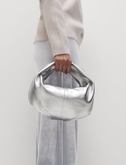 Yüksek Bel Kadife Wide Leg Pantolon