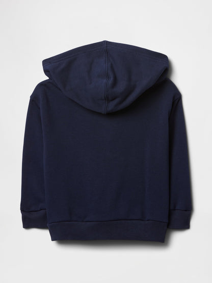 Lacivert Gap Logo Relaxed Fermuarlı Sweatshirt