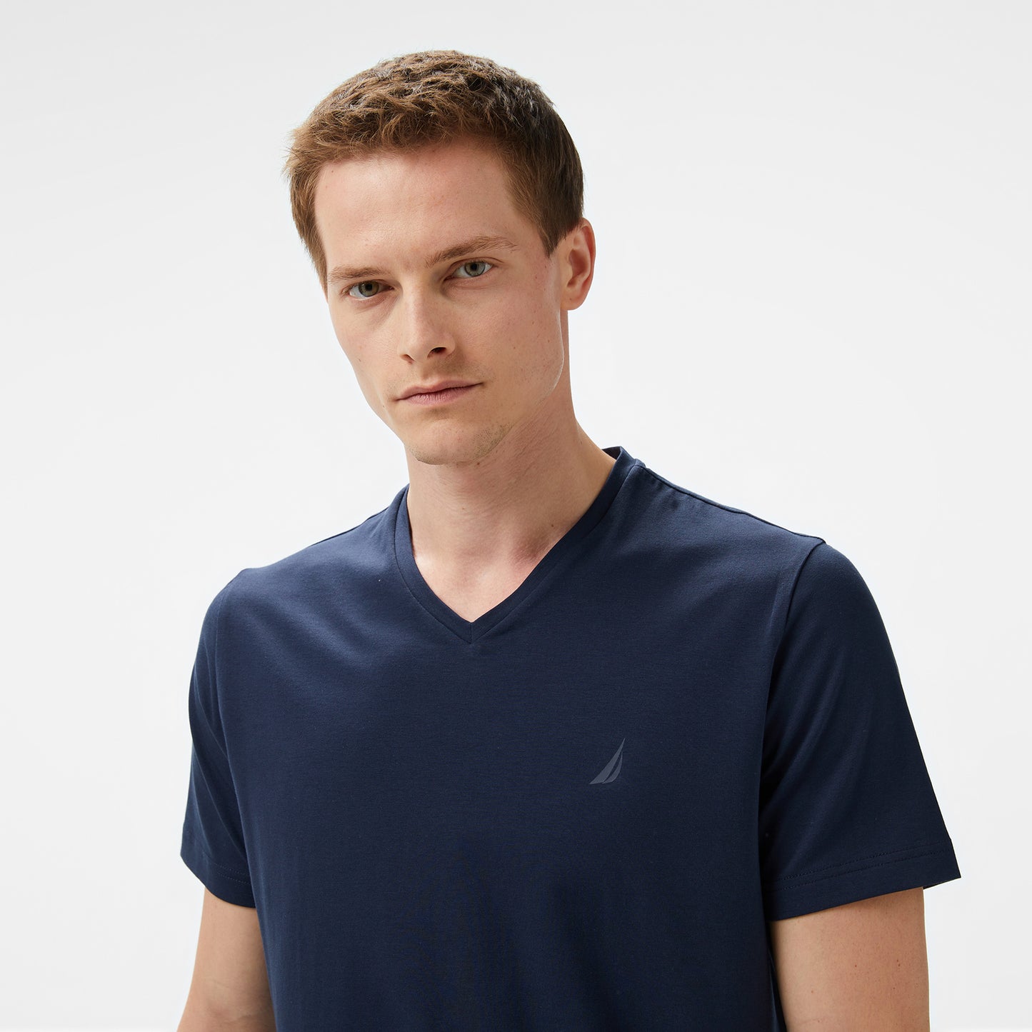 Nautica Erkek Lacivert Regular Fit T-shirt
