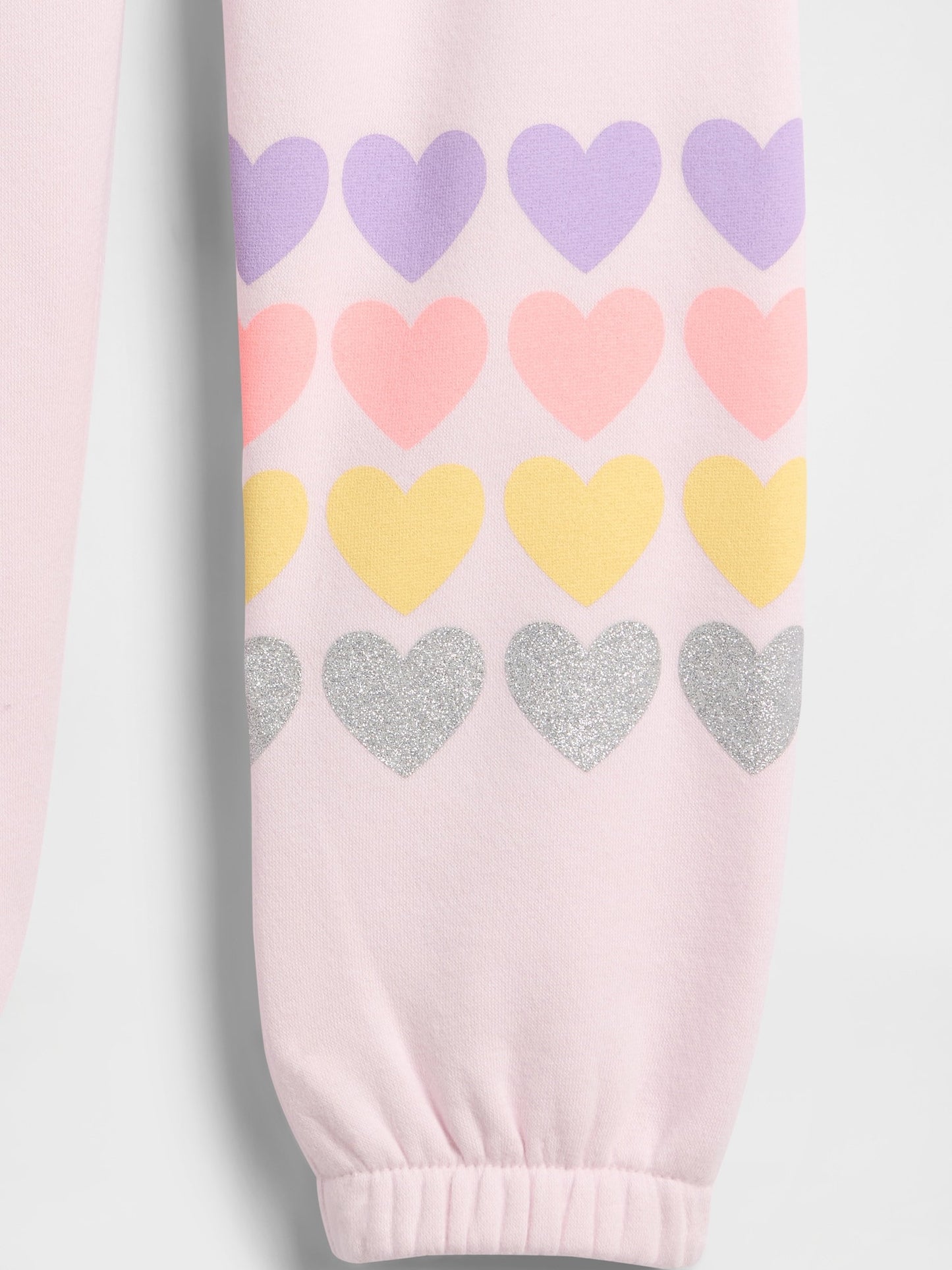 Pembe Relaxed Pull-on Logo Eşofman Altı
