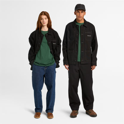 Timberland Chore Canvas Erkek Siyah T-shirt