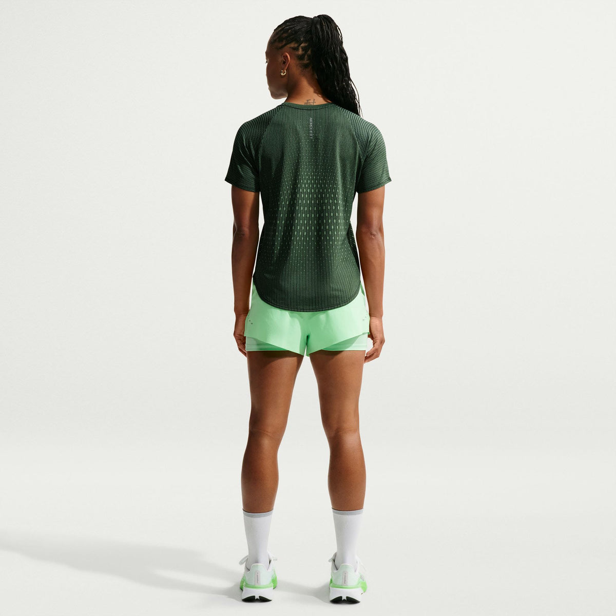 Nike Af Swift Top Kadın Yeşil T-shirt