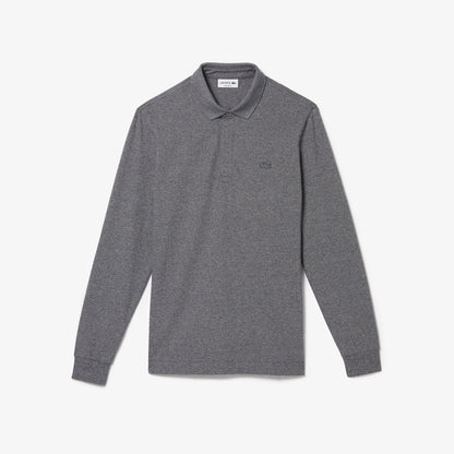 Lacoste Erkek Regular Fit Uzun Kollu Gri Paris Polo