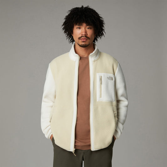 The North Face Erkek Yumiori Krem Fermuarlı Polar Mont