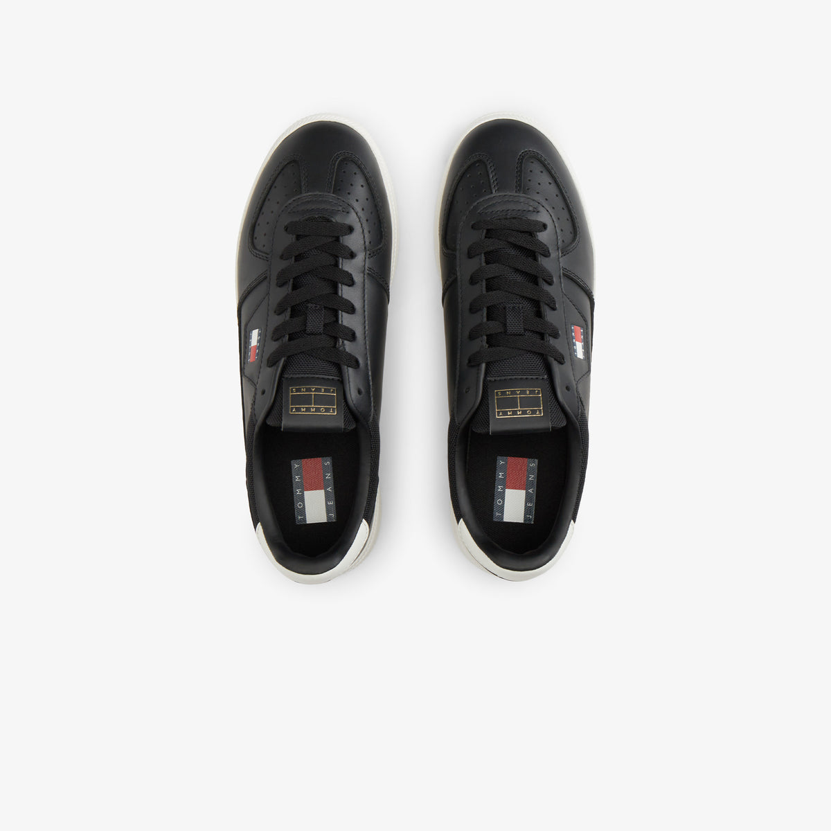 Tommy Hilfiger The Greenwich Edge Leather Erkek Siyah Spor Ayakkabı
