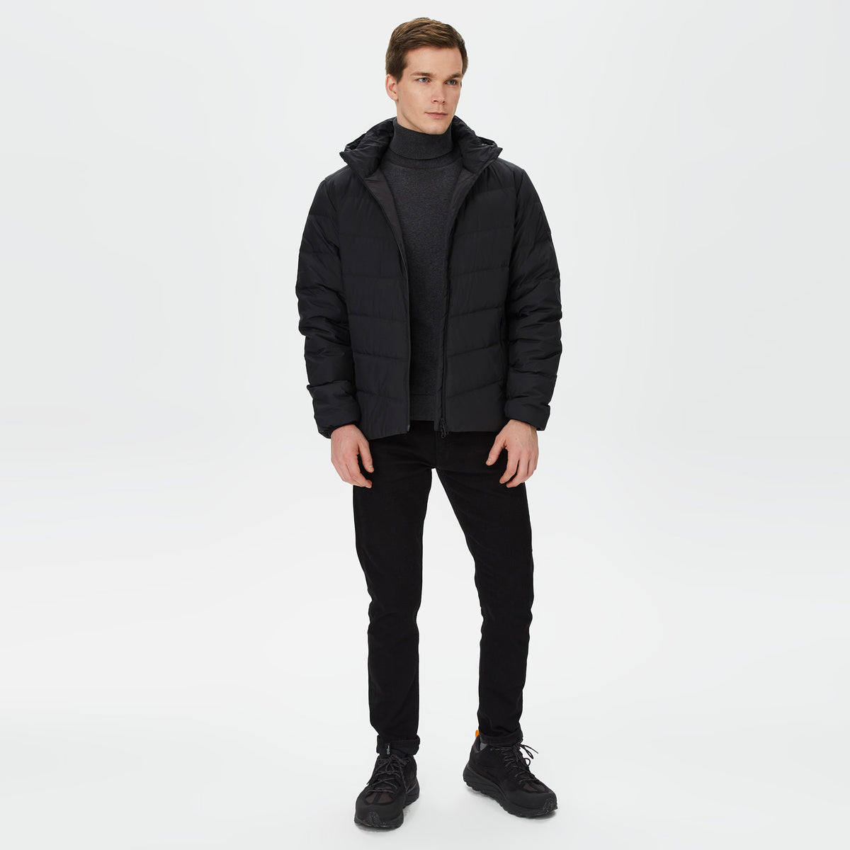 Jack Wolfskin Colonius Erkek Siyah Mont