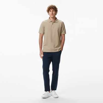 Nautica Erkek Bej Regular Fit Polo Yaka T-shirt