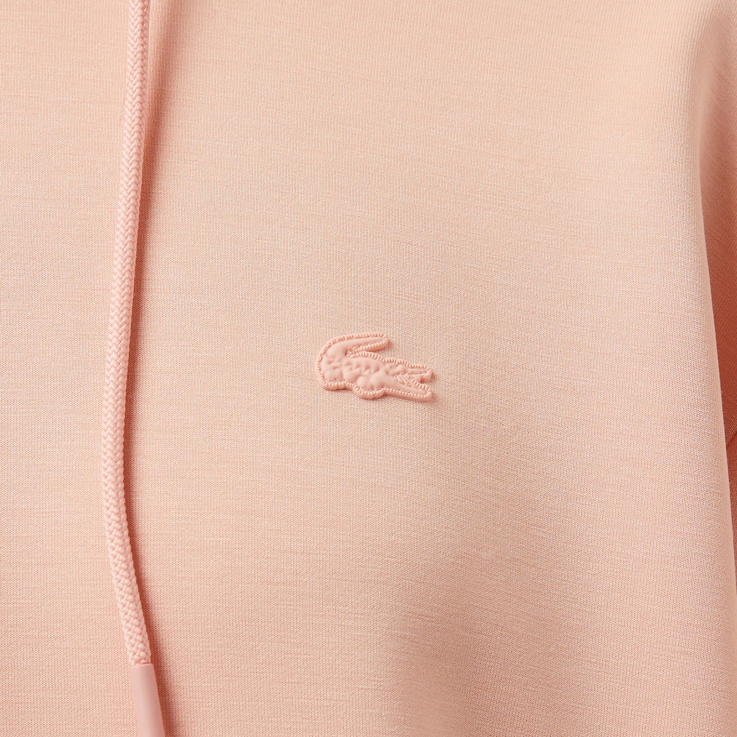 Lacoste Kadın Regular Fit Kapüşonlu Turuncu Sweatshirt