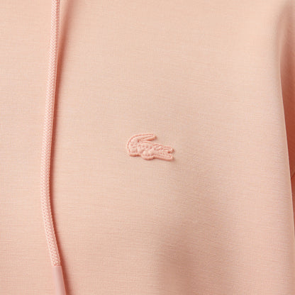 Lacoste Kadın Regular Fit Kapüşonlu Turuncu Sweatshirt