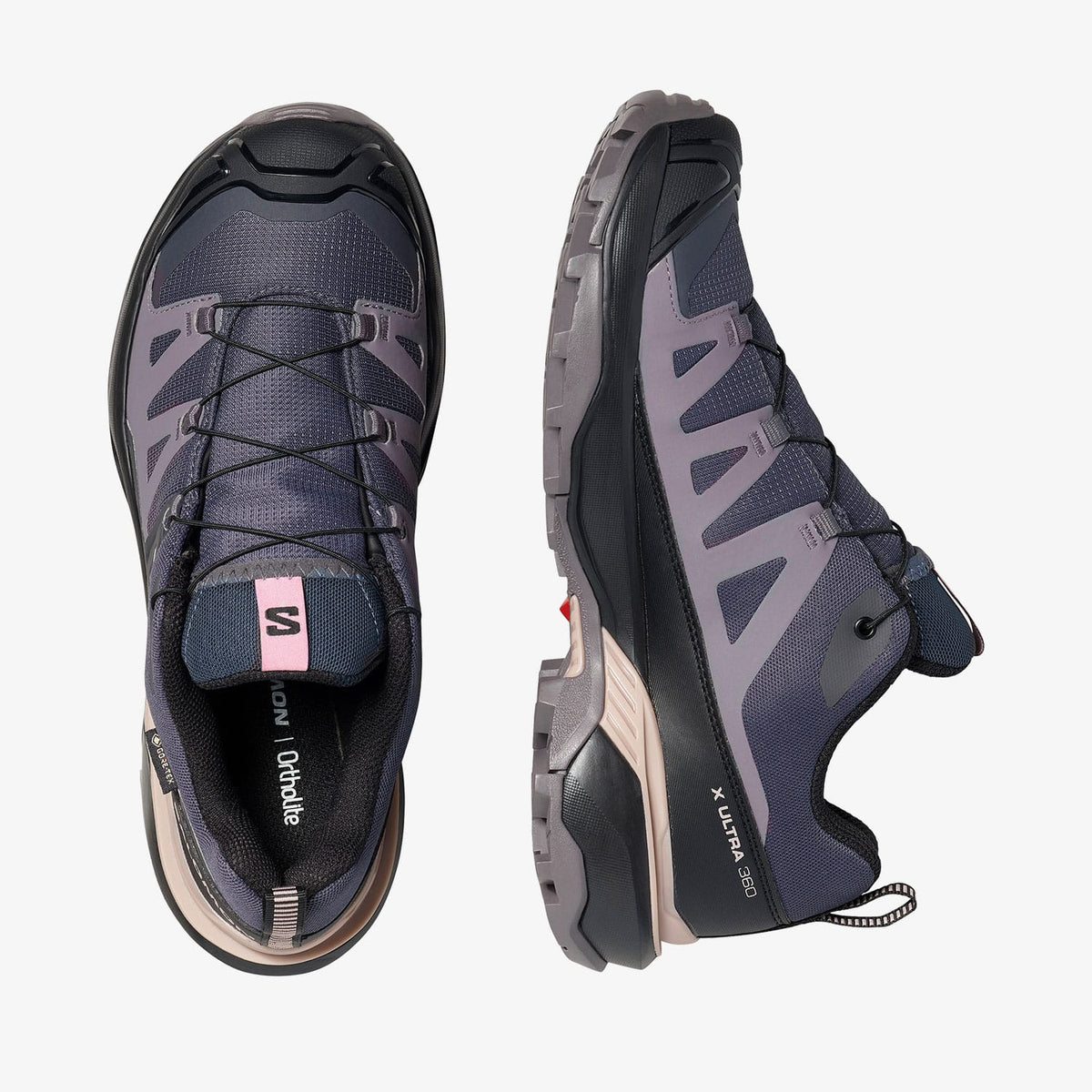 Salomon X Ultra 360 Gore Tex Kadın Mor Spor Ayakkabı