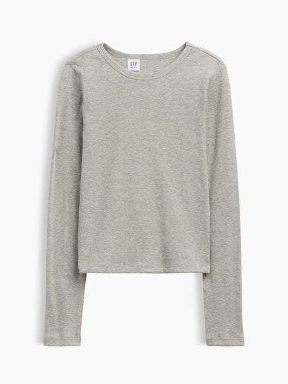 Gri Fitilli T-shirt